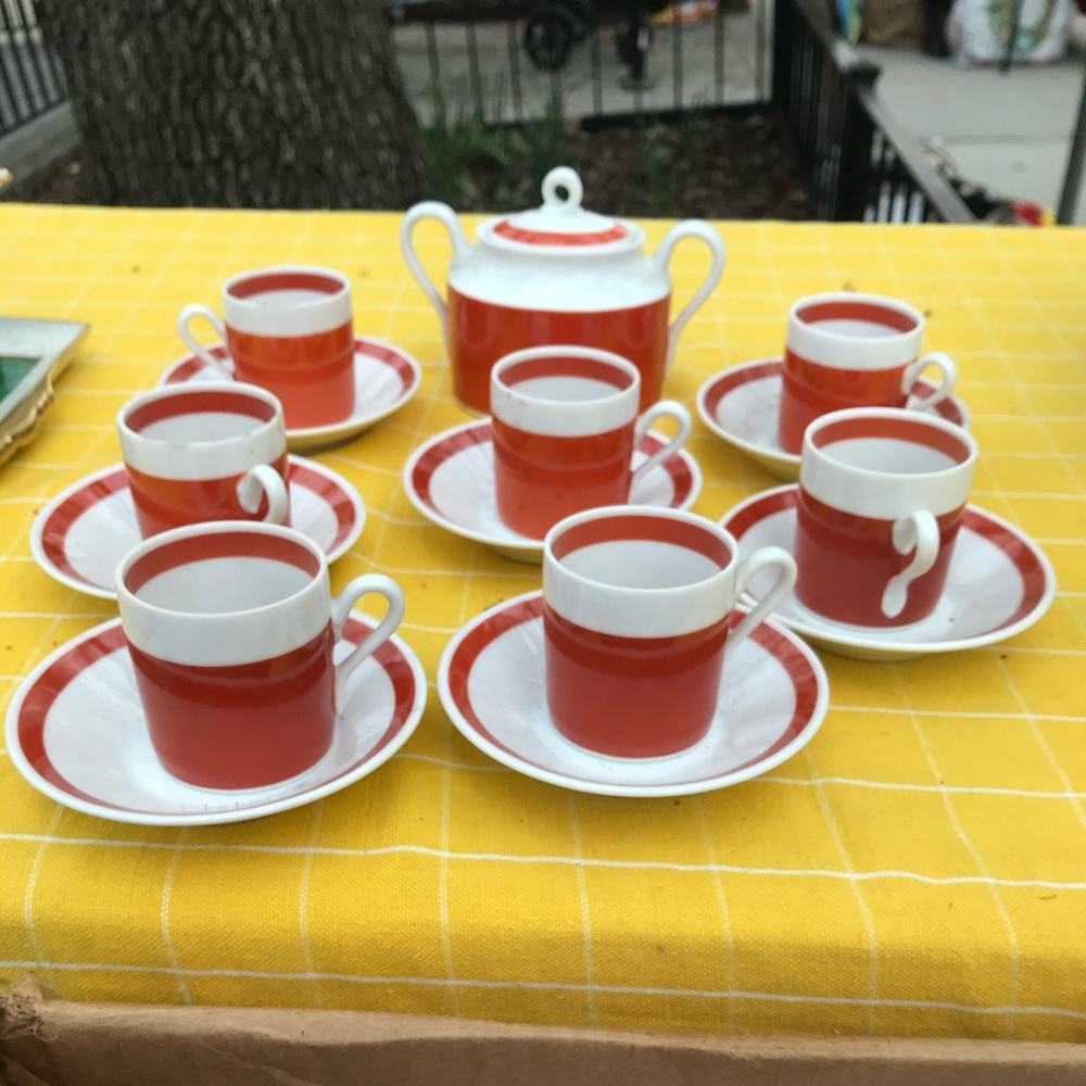 Richard Ginori Made In Italy espresso set